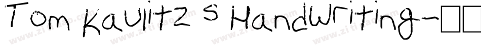 Tom Kaulitz s Handwriting字体转换